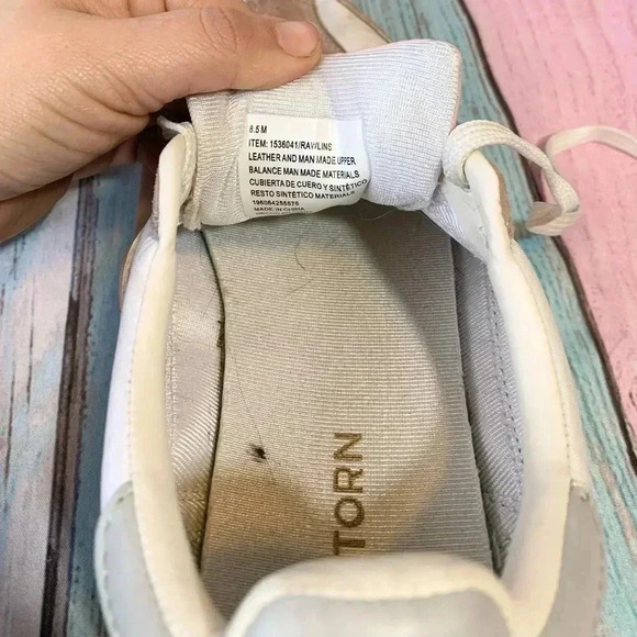 Pink and white womens tretorn sneakers - Picture 6 of 11